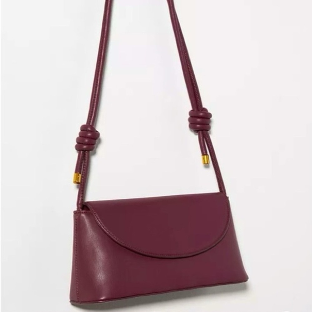 NWT Anthropologie Knotted Cross Body Bag